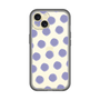 Slim Protection Premium Case［ Original - Favorite Color Polka Dots - Purple ］