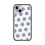 Slim Protection Premium Case［ Original - Favorite Color Polka Dots - Purple ］