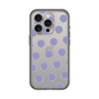 Slim Protection Premium Case［ Original - Favorite Color Polka Dots - Purple ］