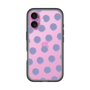 Slim Protection Premium Case［ Original - Favorite Color Polka Dots - Purple ］