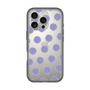 Slim Protection Premium Case［ Original - Favorite Color Polka Dots - Purple ］