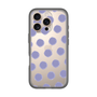Slim Protection Premium Case［ Original - Favorite Color Polka Dots - Purple ］