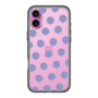 Slim Protection Premium Case［ Original - Favorite Color Polka Dots - Purple ］