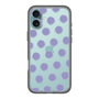 Slim Protection Premium Case［ Original - Favorite Color Polka Dots - Purple ］