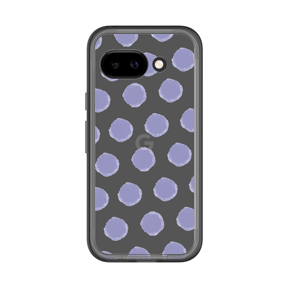 Slim Protection Premium Case［ Original - Favorite Color Polka Dots - Purple ］