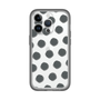 Slim Protection Premium Case［ Original - Favorite Color Polka Dots - Black ］