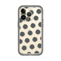 Slim Protection Premium Case［ Original - Favorite Color Polka Dots - Black ］
