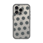 Slim Protection Premium Case［ Original - Favorite Color Polka Dots - Black ］