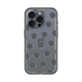 Slim Protection Premium Case［ Original - Favorite Color Polka Dots - Black ］
