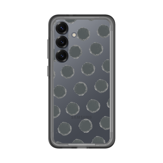 Slim Protection Premium Case［ Original - Favorite Color Polka Dots - Black ］