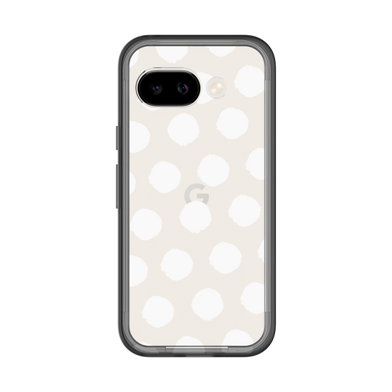 Slim Protection Premium Case［ Original - Favorite Color Polka Dots - White ］