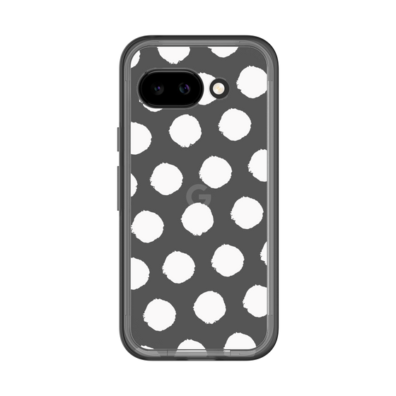 Slim Protection Premium Case［ Original - Favorite Color Polka Dots - White ］