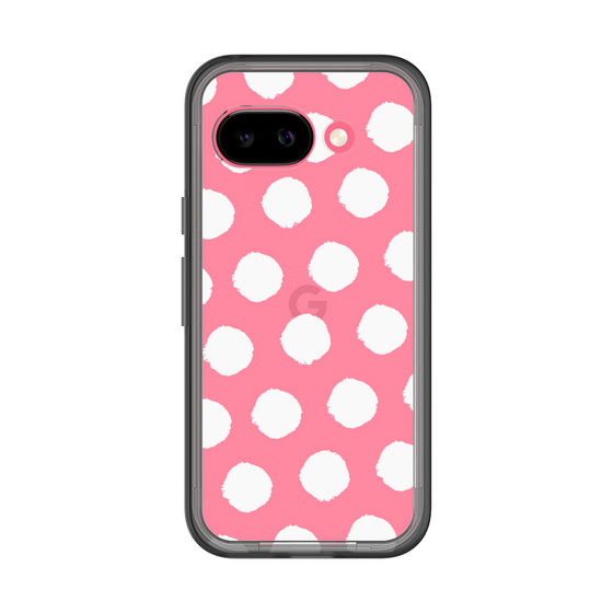 Slim Protection Premium Case［ Original - Favorite Color Polka Dots - White ］