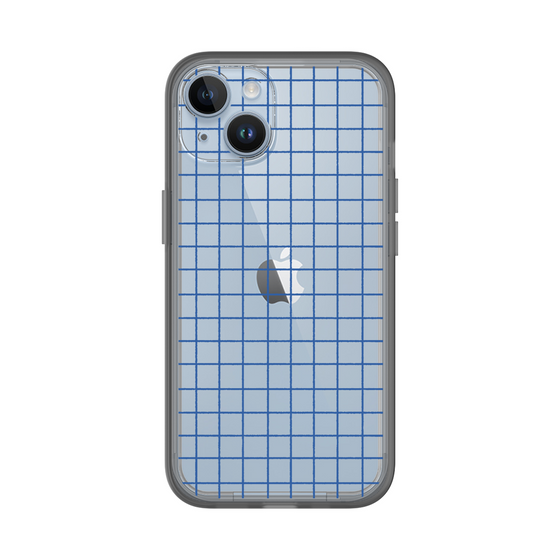 Slim Protection Premium Case［ Original - Favorite Color Check - Blue ］