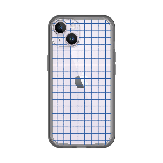 Slim Protection Premium Case［ Original - Favorite Color Check - Blue ］