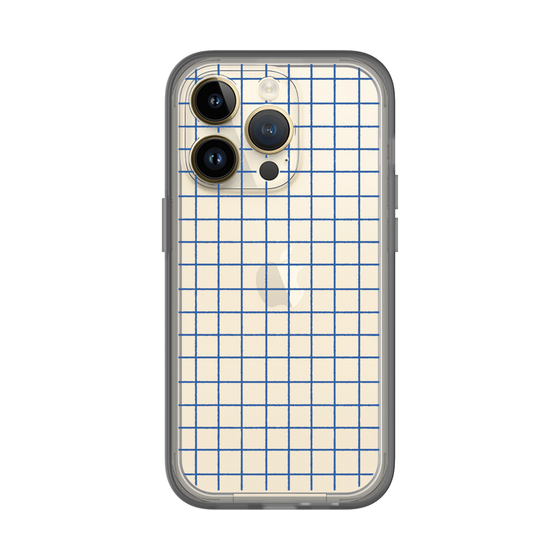 Slim Protection Premium Case［ Original - Favorite Color Check - Blue ］