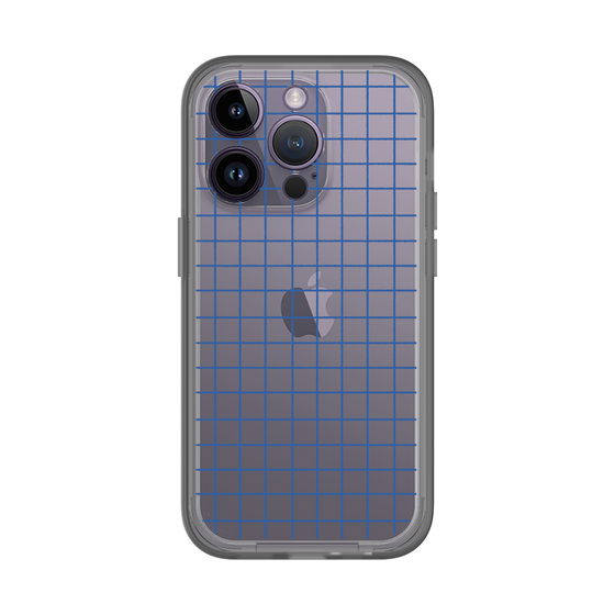 Slim Protection Premium Case［ Original - Favorite Color Check - Blue ］