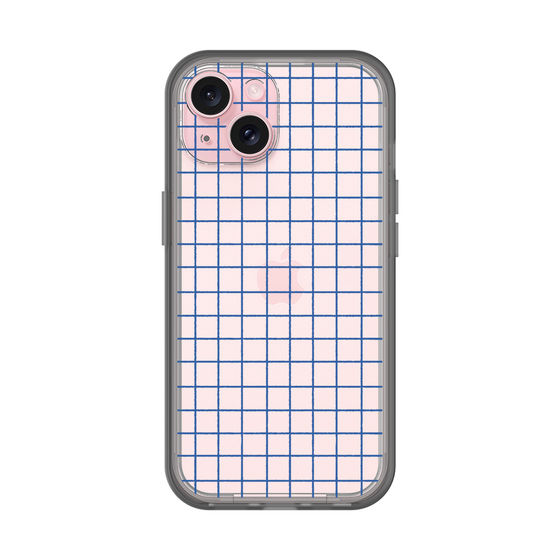 Slim Protection Premium Case［ Original - Favorite Color Check - Blue ］
