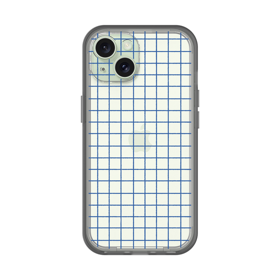 Slim Protection Premium Case［ Original - Favorite Color Check - Blue ］