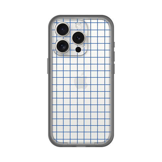 Slim Protection Premium Case［ Original - Favorite Color Check - Blue ］