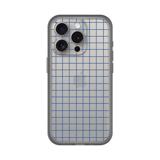 Slim Protection Premium Case［ Original - Favorite Color Check - Blue ］