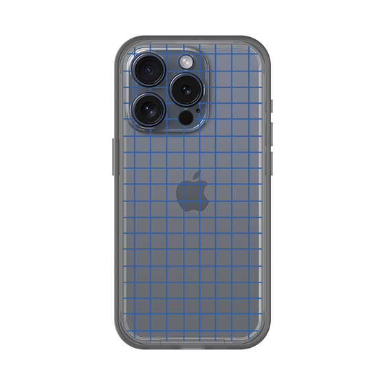 Slim Protection Premium Case［ Original - Favorite Color Check - Blue ］
