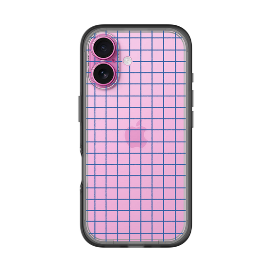 Slim Protection Premium Case［ Original - Favorite Color Check - Blue ］