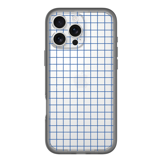 Slim Protection Premium Case［ Original - Favorite Color Check - Blue ］