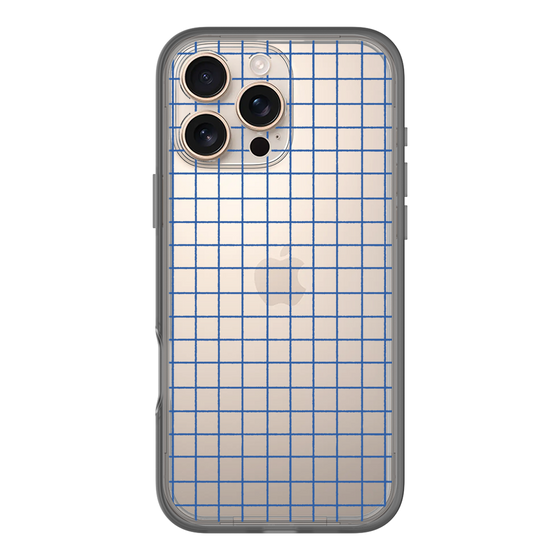 Slim Protection Premium Case［ Original - Favorite Color Check - Blue ］