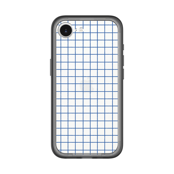 Slim Protection Premium Case［ Original - Favorite Color Check - Blue ］