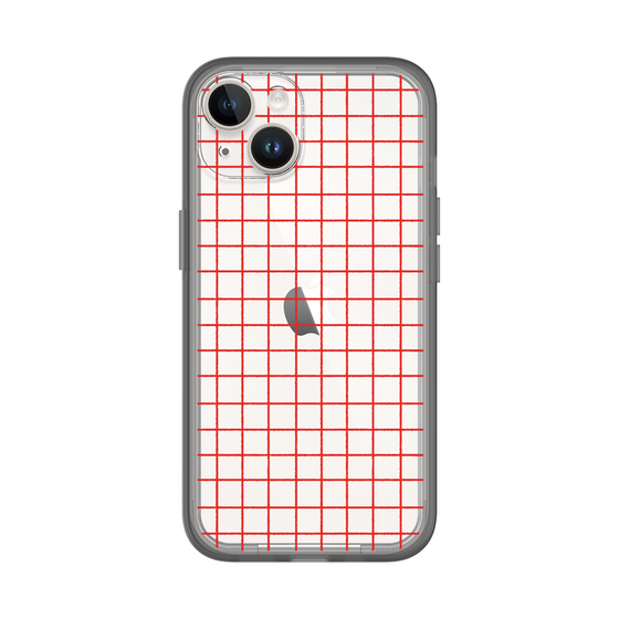 Slim Protection Premium Case［ Original - Favorite Color Check - Red ］