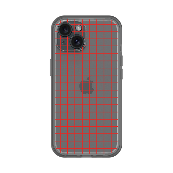 Slim Protection Premium Case［ Original - Favorite Color Check - Red ］