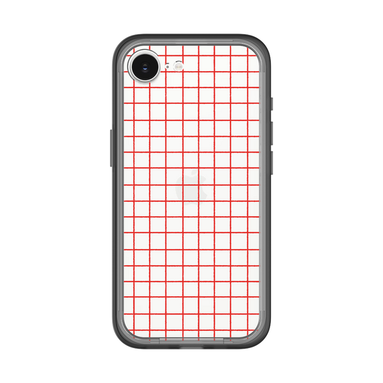 Slim Protection Premium Case［ Original - Favorite Color Check - Red ］