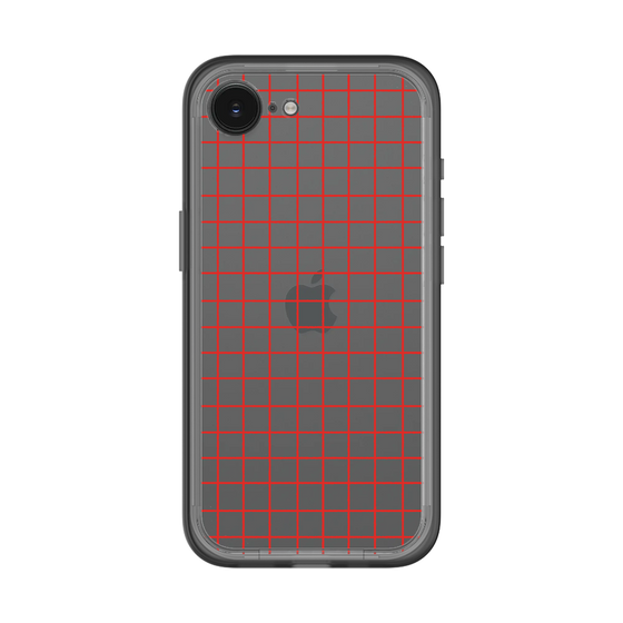 Slim Protection Premium Case［ Original - Favorite Color Check - Red ］