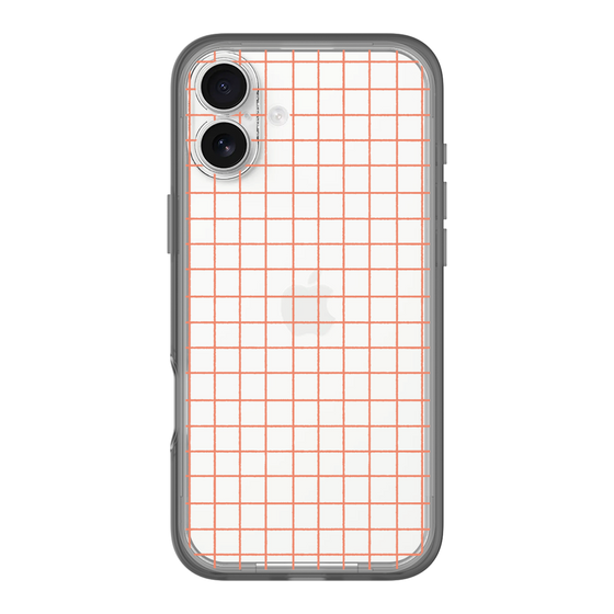 Slim Protection Premium Case［ Original - Favorite Color Check - Orange ］