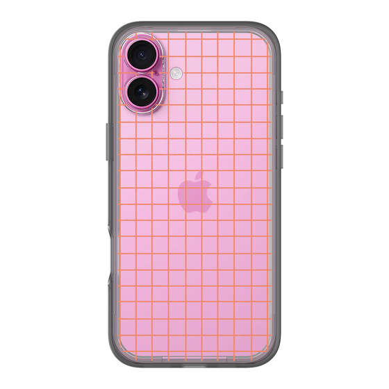Slim Protection Premium Case［ Original - Favorite Color Check - Orange ］