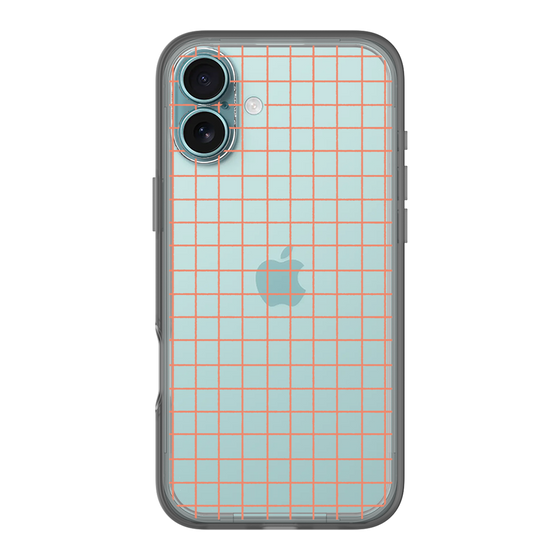 Slim Protection Premium Case［ Original - Favorite Color Check - Orange ］