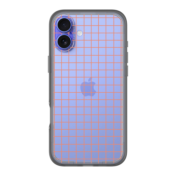 Slim Protection Premium Case［ Original - Favorite Color Check - Orange ］