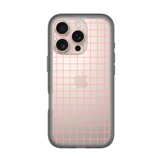 Slim Protection Premium Case［ Original - Favorite Color Check - Pink ］