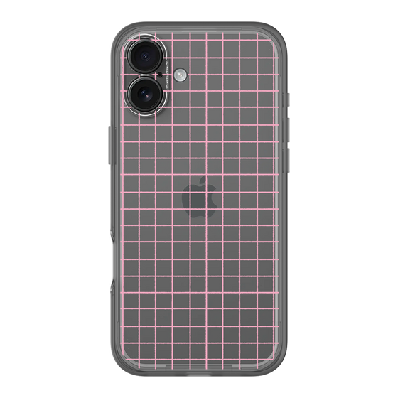Slim Protection Premium Case［ Original - Favorite Color Check - Pink ］