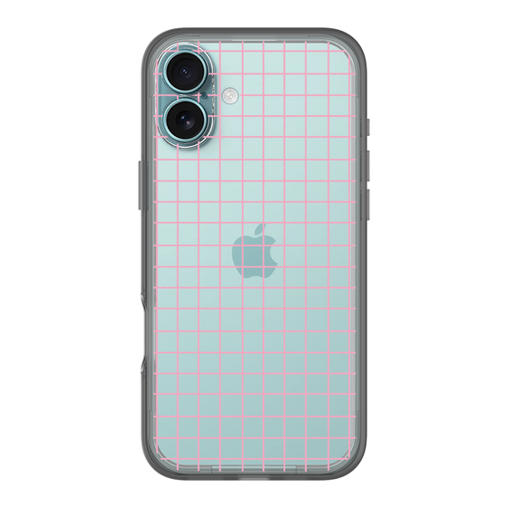 Slim Protection Premium Case［ Original - Favorite Color Check - Pink ］
