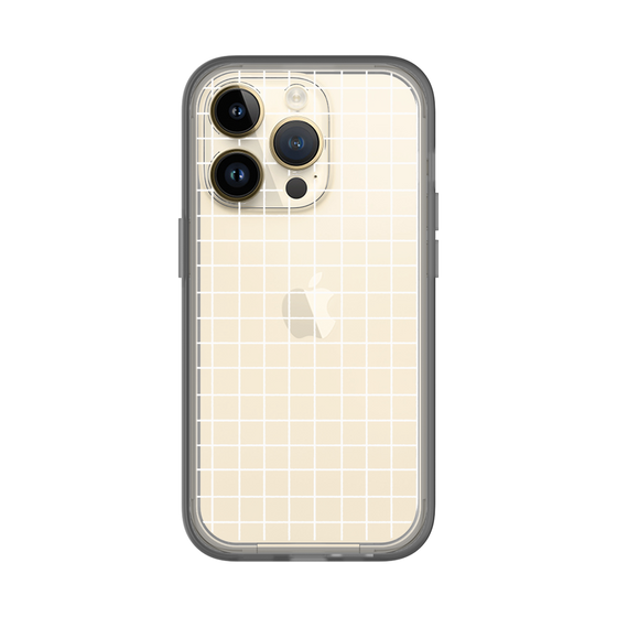Slim Protection Premium Case［ Original - Favorite Color Check - White ］