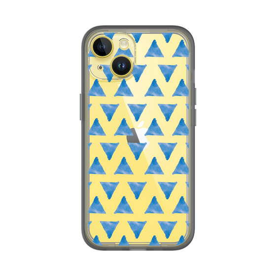 Slim Protection Premium Case［ Original - Favorite Color Triangle - Blue ］
