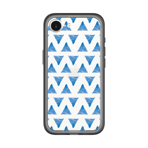 Slim Protection Premium Case［ Original - Favorite Color Triangle - Blue ］