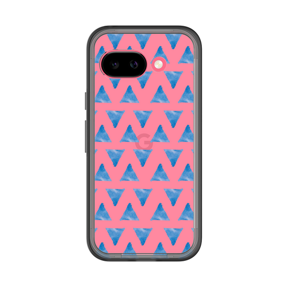 Slim Protection Premium Case［ Original - Favorite Color Triangle - Blue ］