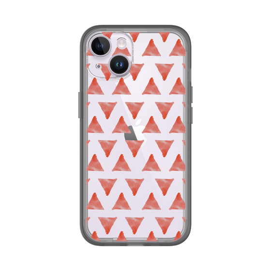 Slim Protection Premium Case［ Original - Favorite Color Triangle - Red ］