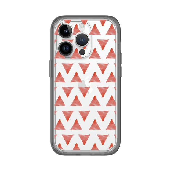 Slim Protection Premium Case［ Original - Favorite Color Triangle - Red ］