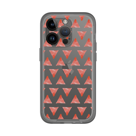 Slim Protection Premium Case［ Original - Favorite Color Triangle - Red ］