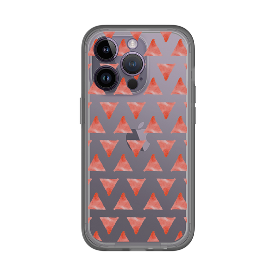 Slim Protection Premium Case［ Original - Favorite Color Triangle - Red ］