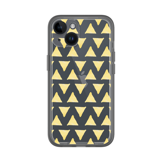 Slim Protection Premium Case［ Original - Favorite Color Triangle - Yellow ］